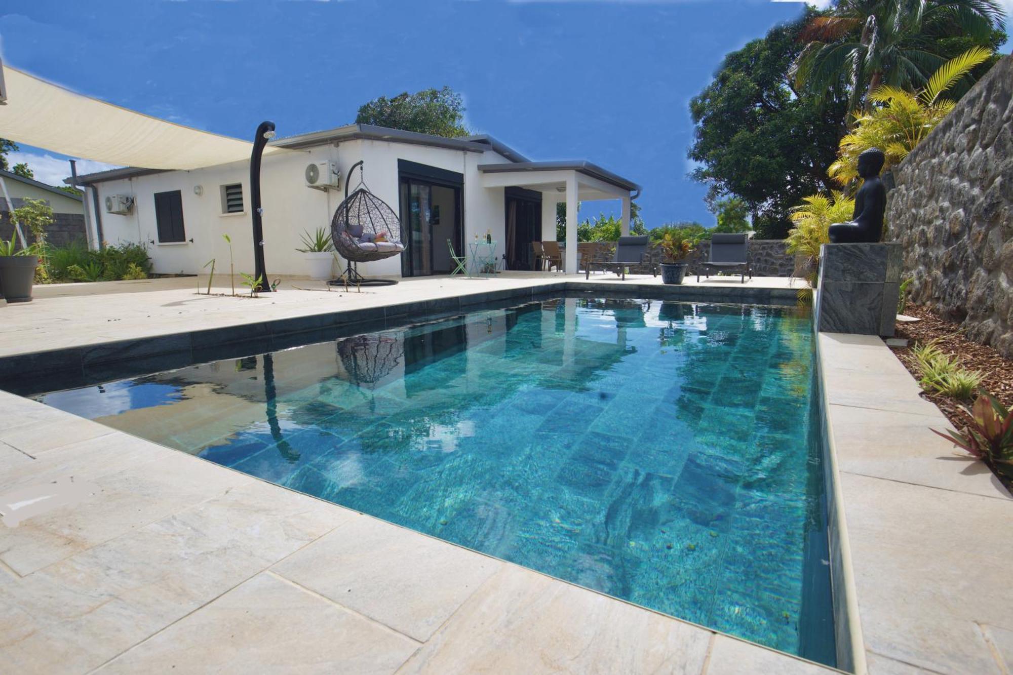 Villa Du Beau Vallon 2 Jacuzzi Privatif Et Piscine Chauffee Partagee Saint-Benoît Εξωτερικό φωτογραφία